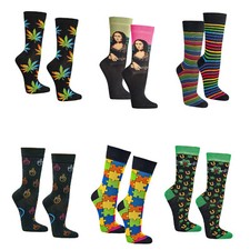 2 Paar lustige Motivsocken