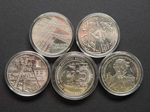 10euro münzen 925 - 5, ·
