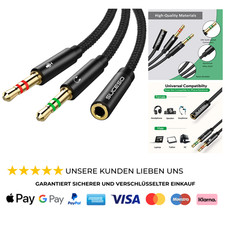 Headset mikrofon adapter 5mm - adapter, 3,5mm
