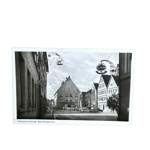 Postkarte bad mergentheim - ak,