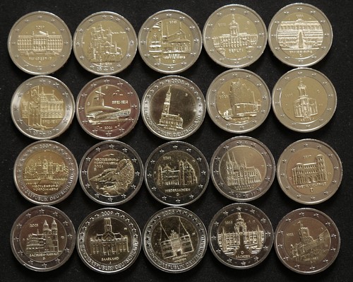 Stück euro münzen - 20,