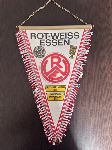 Vintage wimpel rot weiss - rot-weiss, essen