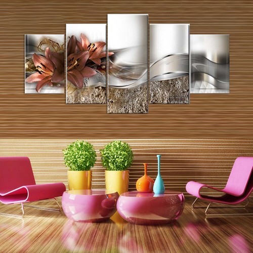 Teile modern blumen - 5,