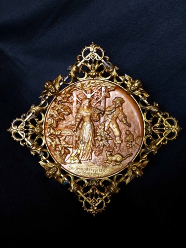 Wandrelief metallguss - wandrelief, +
