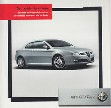 PROSPEKT BROCHURE ALFA ROMEO GT COUPE 2004 -deutsch-