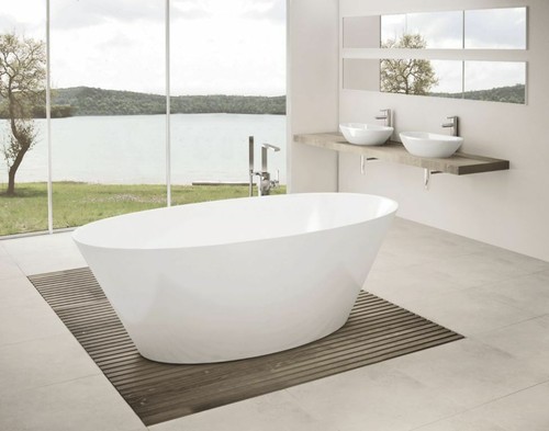 Freistehende badewanne aus - freistehende,