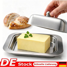 Butterdose edelstahl mit - edelstahl,
