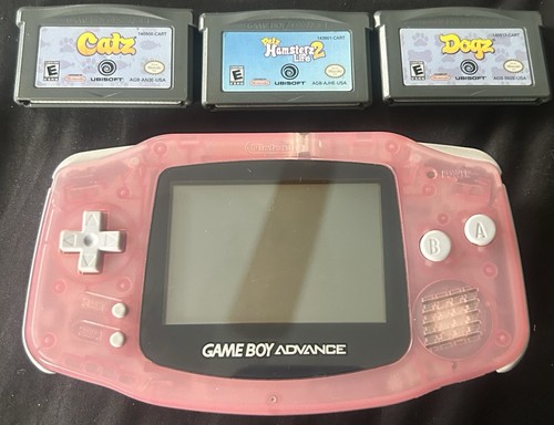 Pink nintendo gameboy advance - pink,