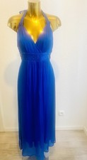 Hallhuber Seiden-Maxikleid