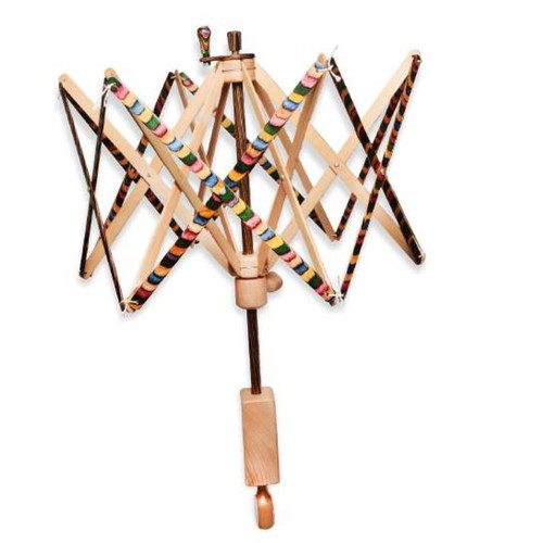 Wollhaspel bunt natur knitpro - wollhaspel,