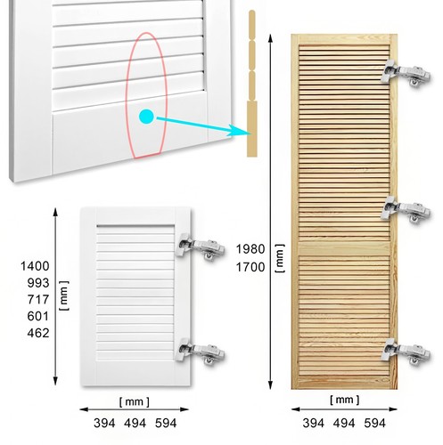 Kleiderschrank lamellentür - kleiderschrank,