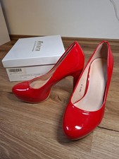 Pumps Lack High Heels Rot 38