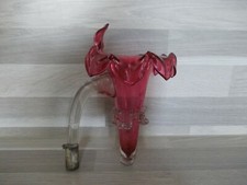 Wunderschöne Antike Auto Vase Blumenvase für Luxus Oldtimer /Seguso Cornucopia