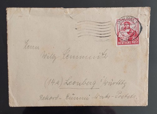 Brief briefmarke deutsche post - brief,