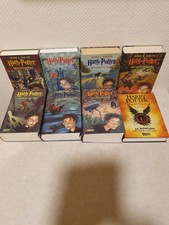 Joanne K. ROWLING: Harry Potter Band 1 2 3 4 5 6 7 8 (gezackter Schriftzug)