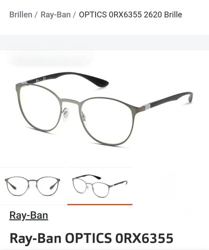 Neue ray ban 6355 2620 - neue, rb