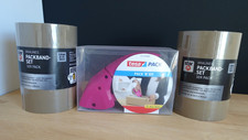 ?tesapack Pack' n' Go Pink Handabroller für Paketbänder +6 Rollen Star Packband