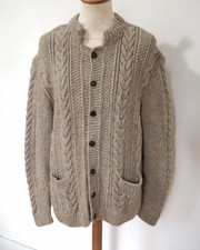 Trachten Zopf Strickjacke
