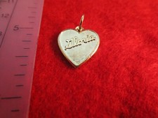 14 KT GOLD PLATED  HEART