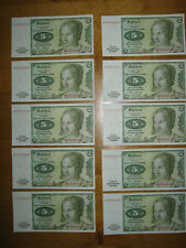 11 x 5-DM-Schein - 1. Serie -