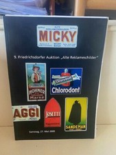 Auktionskatalog Micky Waue -
