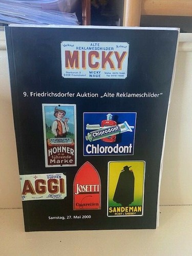 Auktionskatalog micky waue - micky,