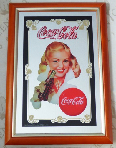 Bar spiegel coca cola - "coca-cola",, 24x34