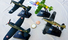 WW2 Italy 4er SET Macchi 200 / 202 / Fiat G55 Diecast  Yakair / Avion Aircraft 
