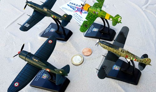 Ww2 italy 4er set - italy, macchi
