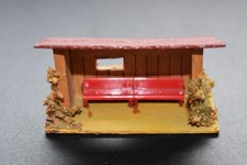 Faller H0 Haltestelle 138 aus Holz 1950-er Jahre