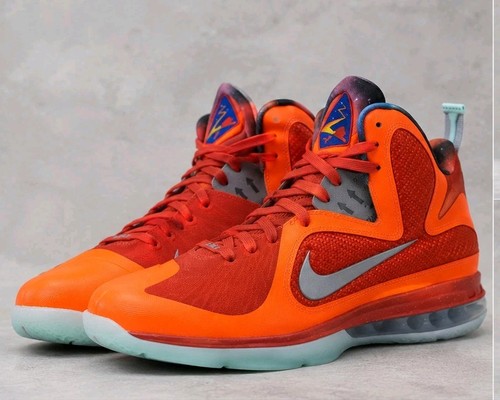 Nike lebron total orange - 9,