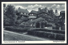 Ansichtskarte Königstein /Taunus, Taunus-Sanatorium Dr. Kaltenbach 