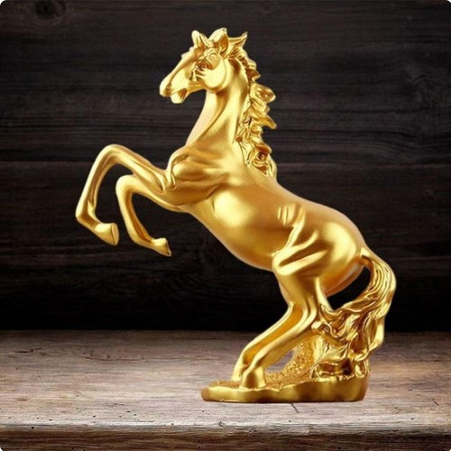 Pferdefigur aus kunstharz - aus,