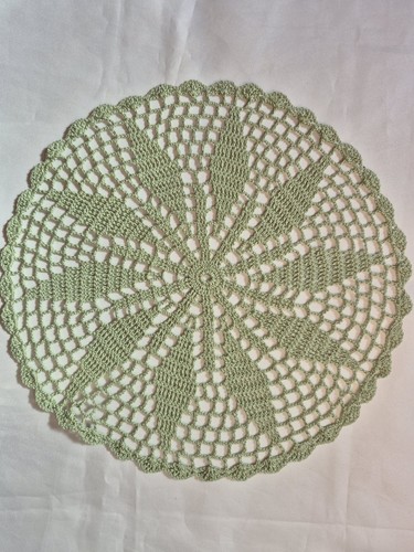 Häkeldeckchen farbe birke - ,
