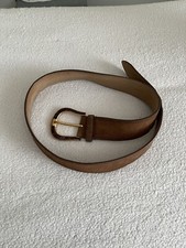 Prada Gürtel Echt Leder Gürtel Braun Breit  besondere Verarbeitung nicht gerade