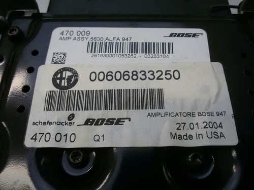 Alfa 937 00606833250 - gt,