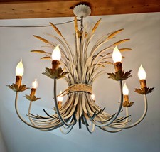 XL Banci Firenze Kronleuchter Hollywood Regency, Hans Kögl