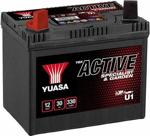 Yuasa rasentraktor batterie - u1,
