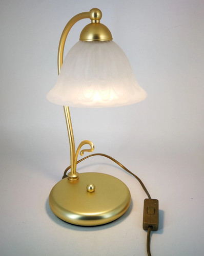Tischlampe gold messing optik - tischlampe,