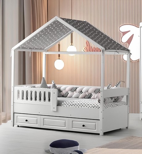 Kinderbett holzbett - kinderbett,