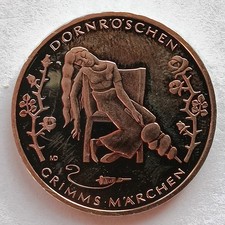 10-EURO-Gedenkmünze - D - Grimms Märchen "Dornröschen" (2015)