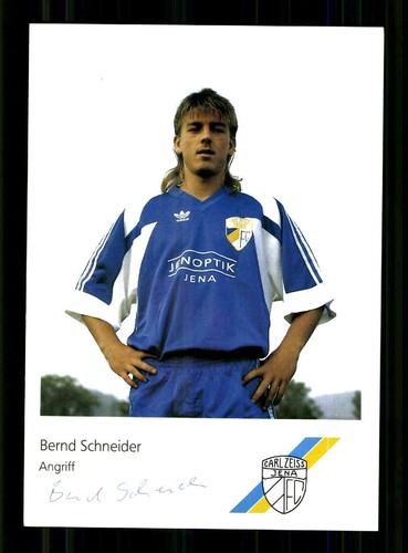 Bernd schneider autogrammkarte - schneider,