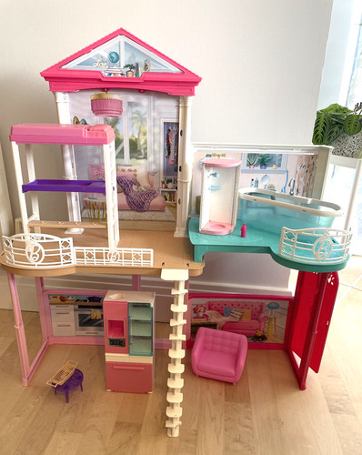 Barbie puppenhaus mit möbeln - barbie,