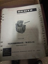 Ersatzteilliste Deutz Motor F