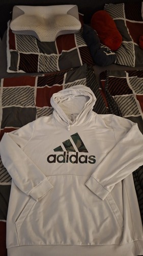Adidas hoodie xxl weiss - xxl,