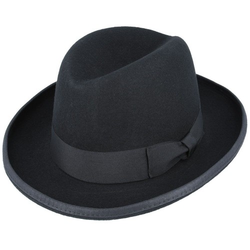 Klassischer wollhut homburg - klassischer,