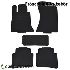 Für Mercedes E-Klasse W212 S212 Fußmatten Gummimatten Automatten Allwetter a*