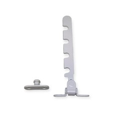 Siegenia Fensterfeststeller A0092 weiß 214374 –sicherer Halt für Fenster & Türen