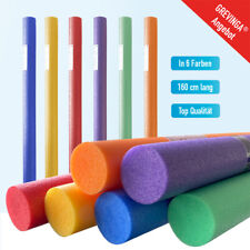 12x Poolnudeln 160cm Schwimmnudeln Set Aqua Fitness Wassergymnastik Schwimmhilfe