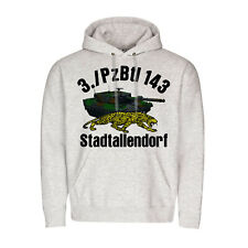 Hoodie 3 PzBtl 143 Stadtallendorf Panzerbataillon Kompanie Wappen Pullover#13714